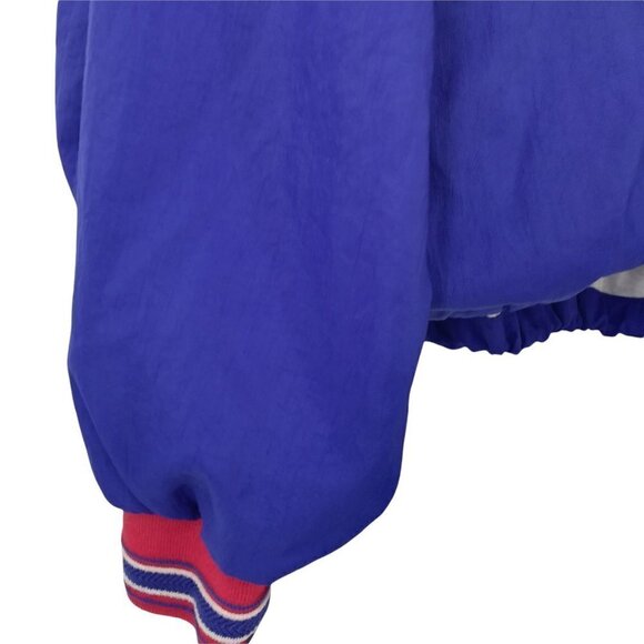 Vintage Champion Pullover Jacket Size XL Embroidered KMS Fighting Saints 90s Y2K - Picture 4 of 12